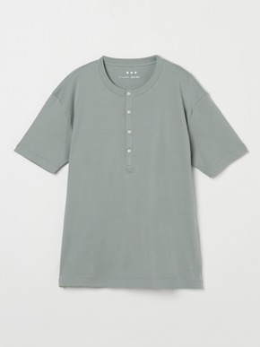 Men's organic cottonknits henley 詳細画像