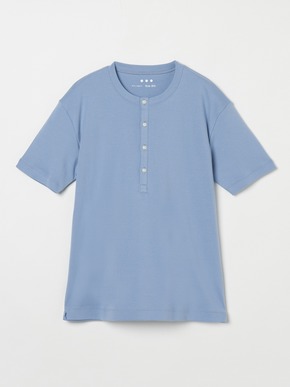 Men's organic cottonknits henley 詳細画像