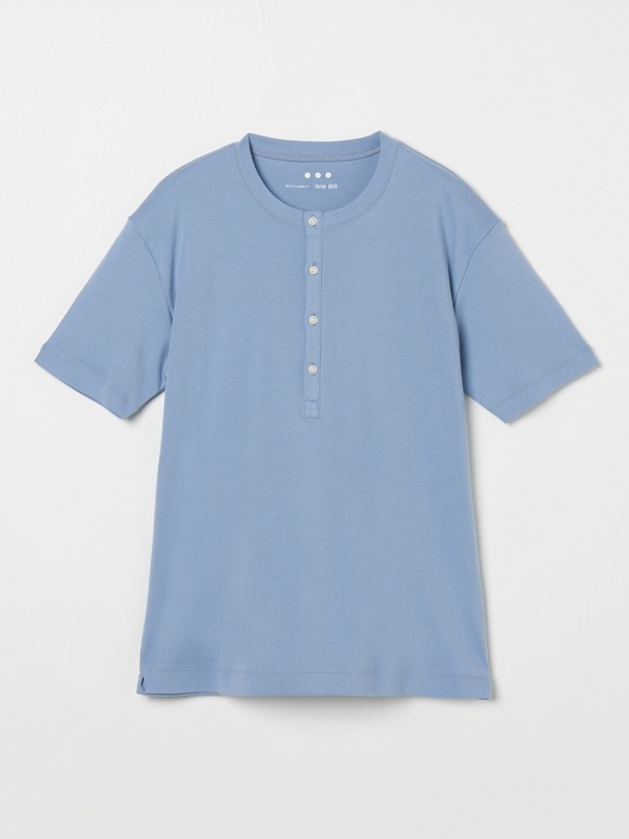 Men's organic cottonknits henley