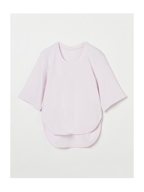 Organic cotton knit half slv tee 詳細画像