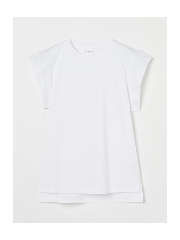 Big stripe french slv tee