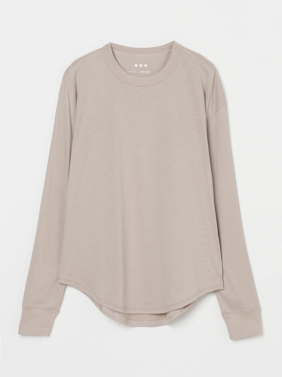 New sanded jersey long t-shirt