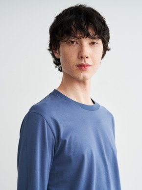 Men's Sanded jersey crew neck 詳細画像