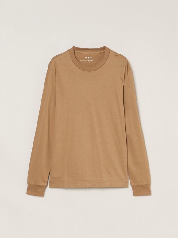 Men's Sanded jersey crew neck