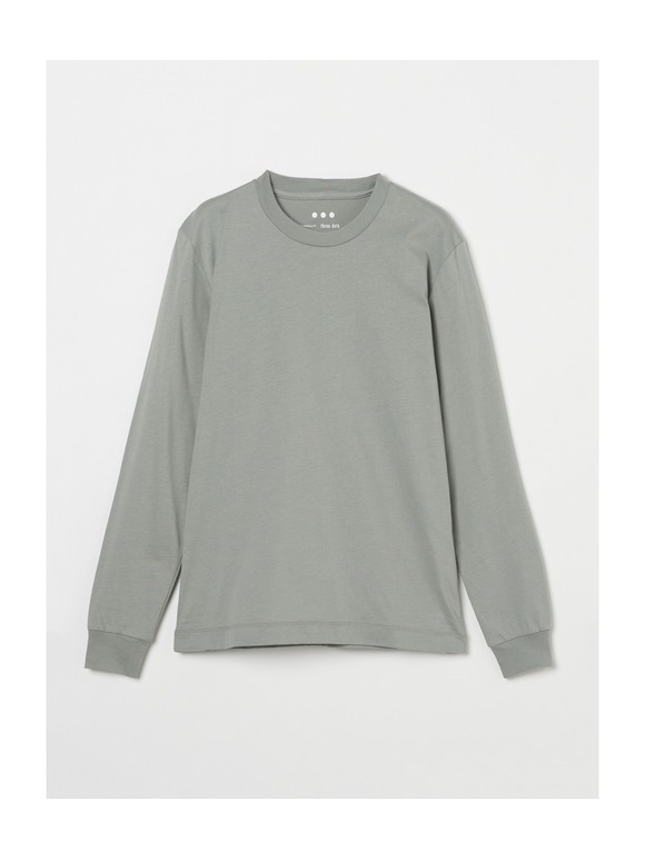 Men's new sanded jersey crew neck