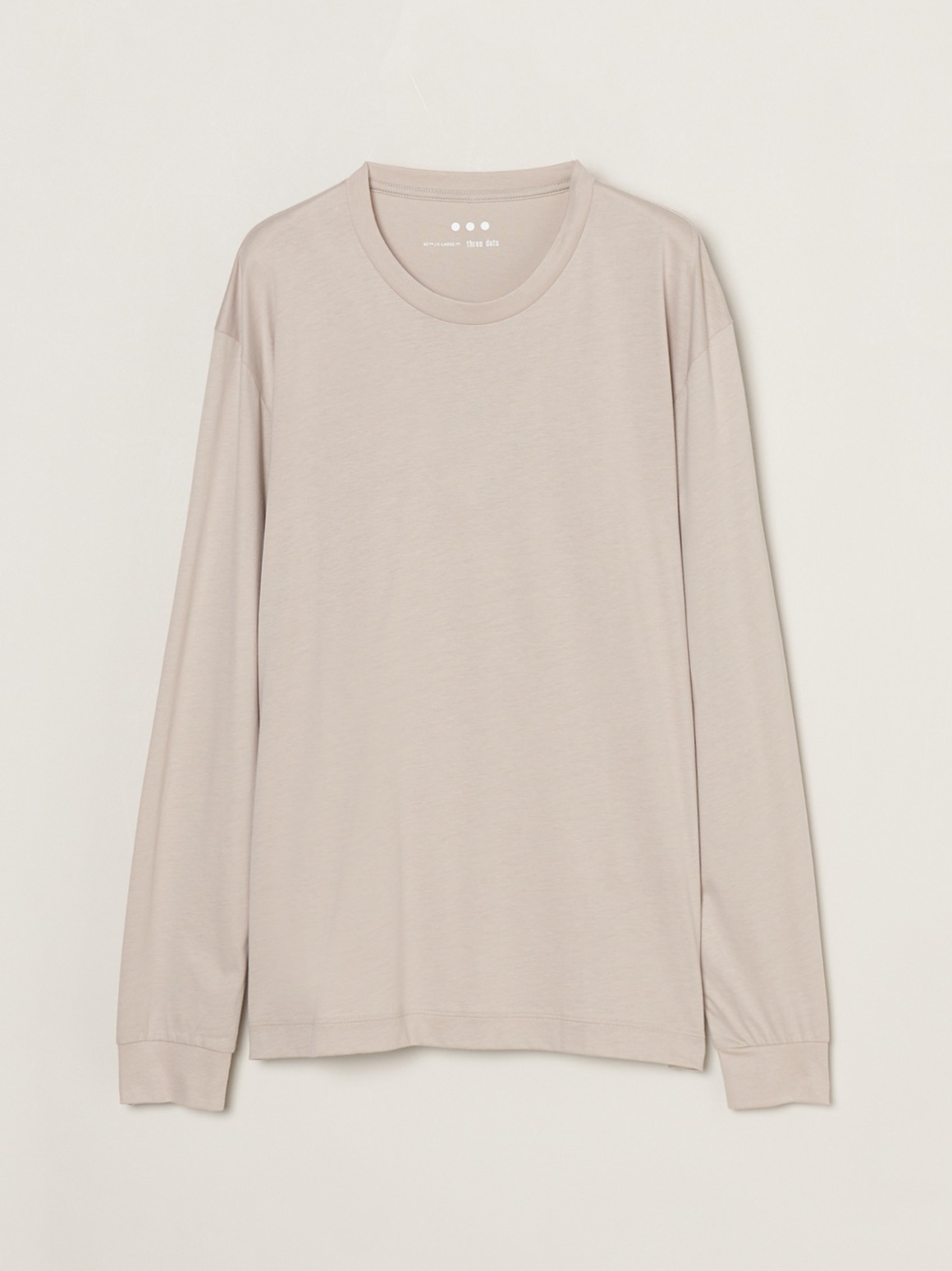 Men's new sanded jersey crew neck｜スリードッツ オフィシャル