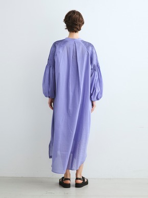 Cotton loan pintuck dress 詳細画像