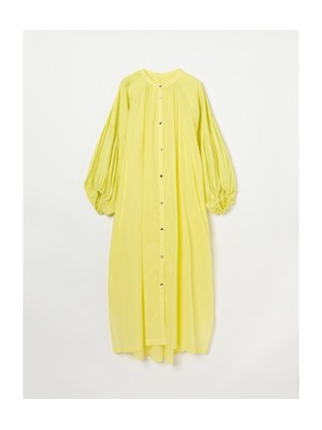 Cotton loan pintuck dress 詳細画像