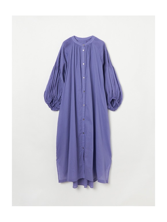 Cotton loan pintuck dress