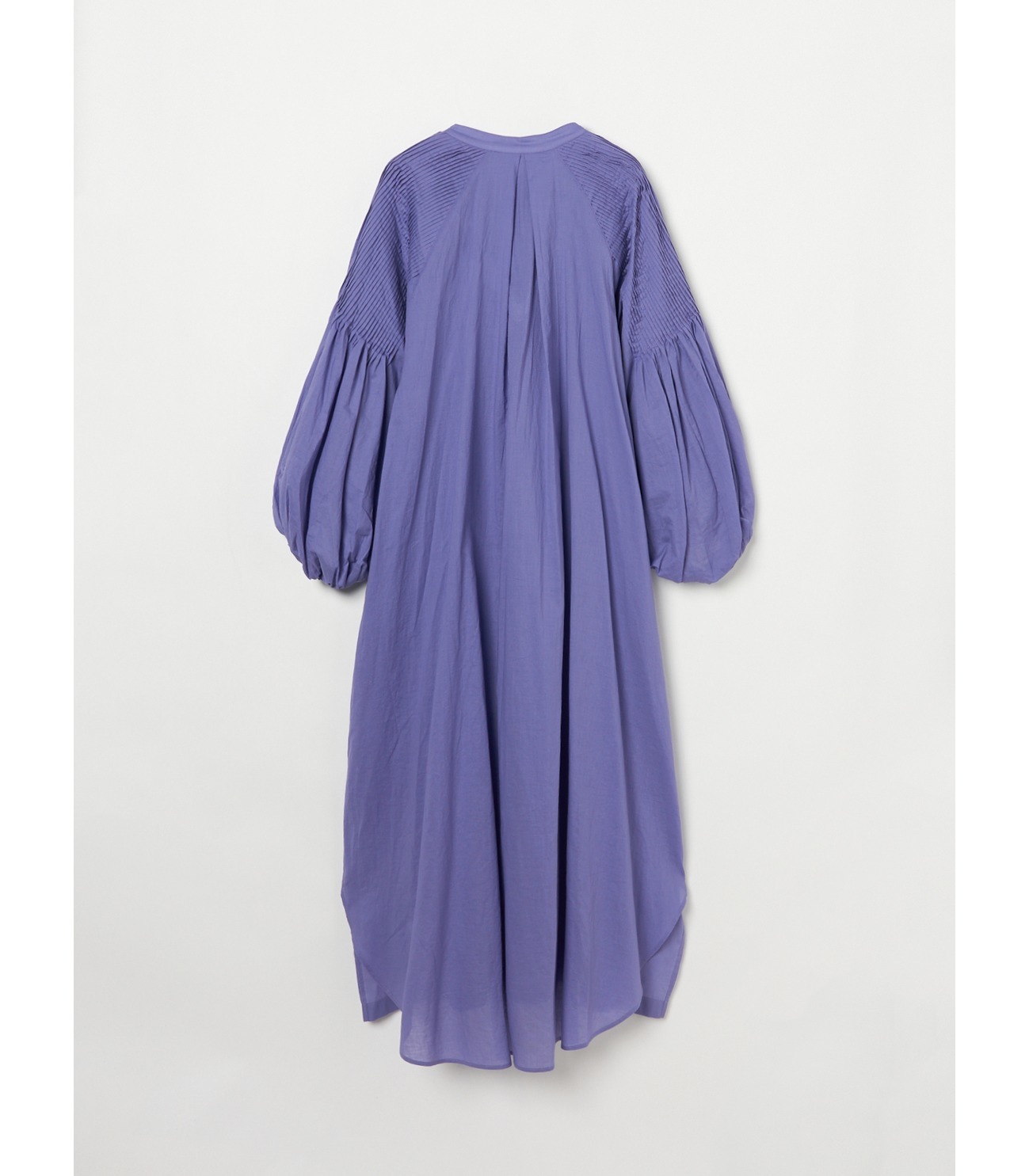 Cotton loan pintuck dress 詳細画像 sheer purple 1
