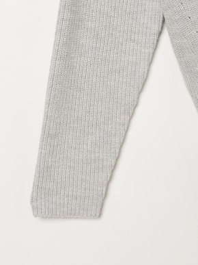 Men's 18G cotton nylon cardigan 詳細画像