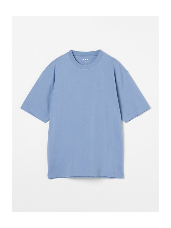 Men's cotton silk s/s crew neck