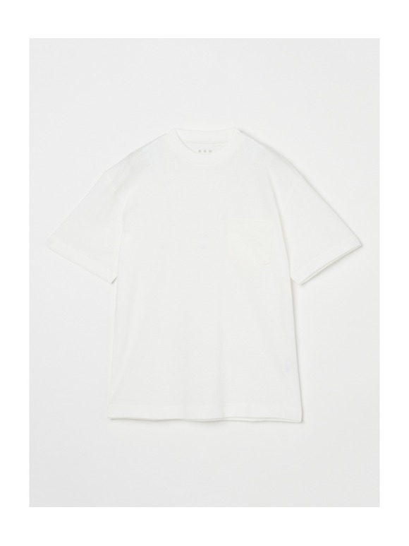 Men's crepe weave s/s pocket T