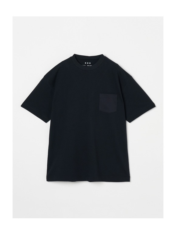 Men's crepe weave s/s pocket T