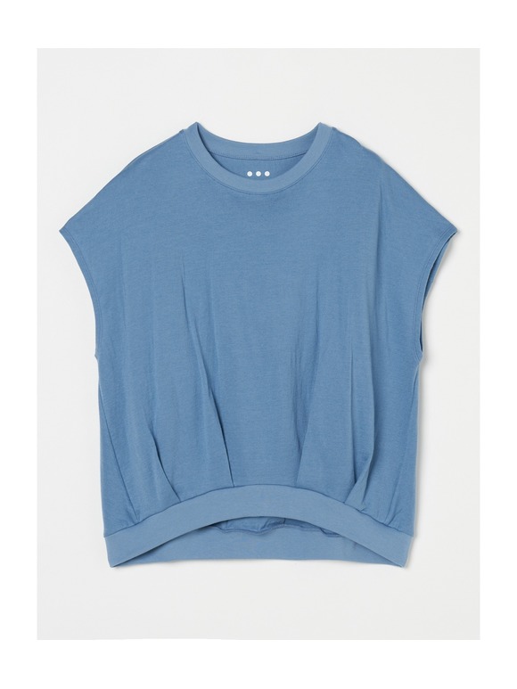 Smile Cotton Double gauze tuck tops