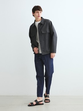Men's denim like shirts outer 詳細画像