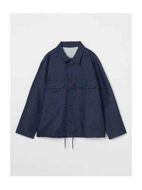 Men's denim like shirts outer 詳細画像