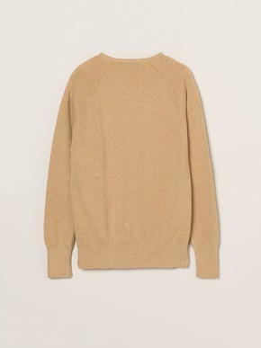 Cotton melange smooth pullover 詳細画像