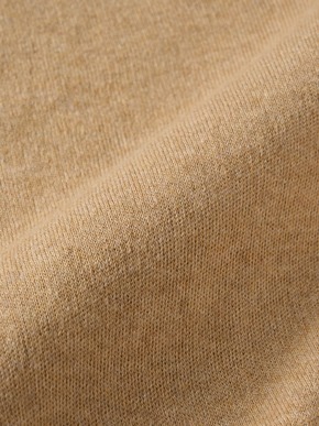 Cotton melange smooth pullover 詳細画像