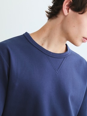 Men's highgauge cardboard crew T 詳細画像