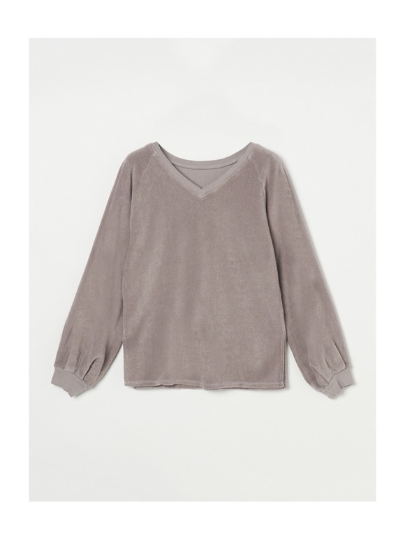 Pile loose pull over