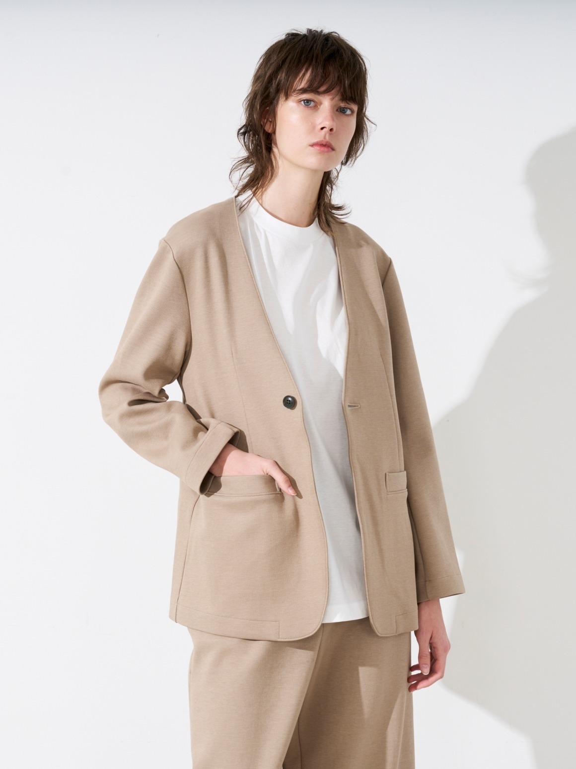 Board cotton jacket｜スリードッツ オフィシャルオンラインショップ