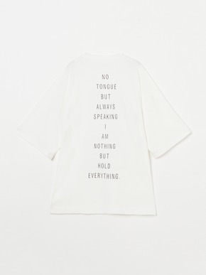 EZ MOMENT Graphic tee shirt 詳細画像 white 17