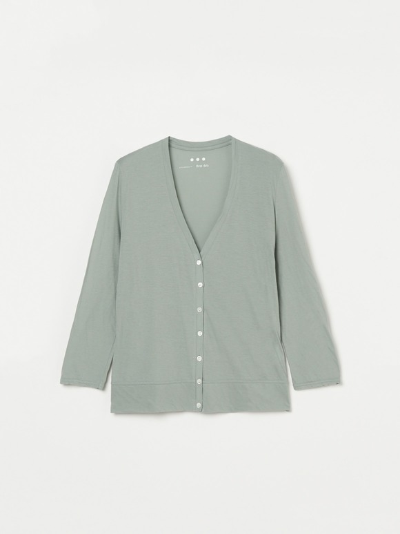 Jersey colette cropped cardigan
