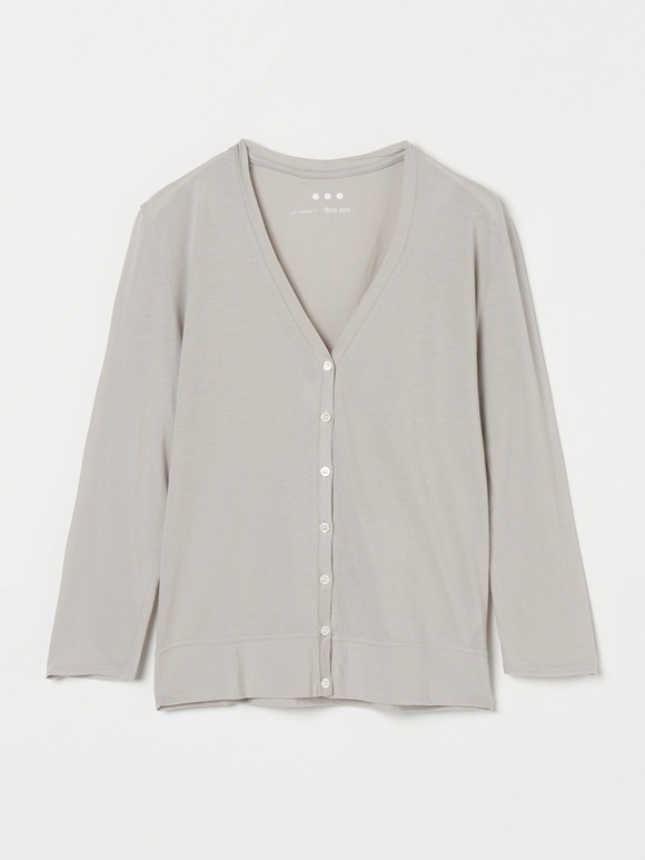 Jersey colette cropped cardigan