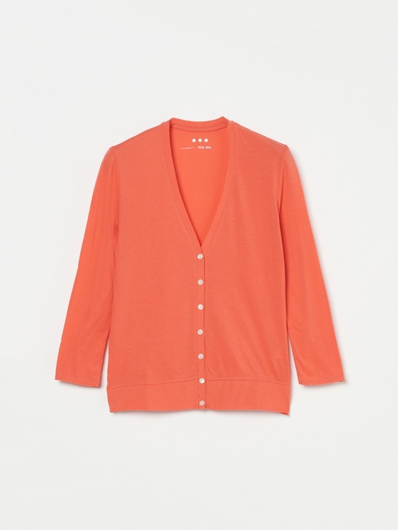 Jersey colette cropped cardigan