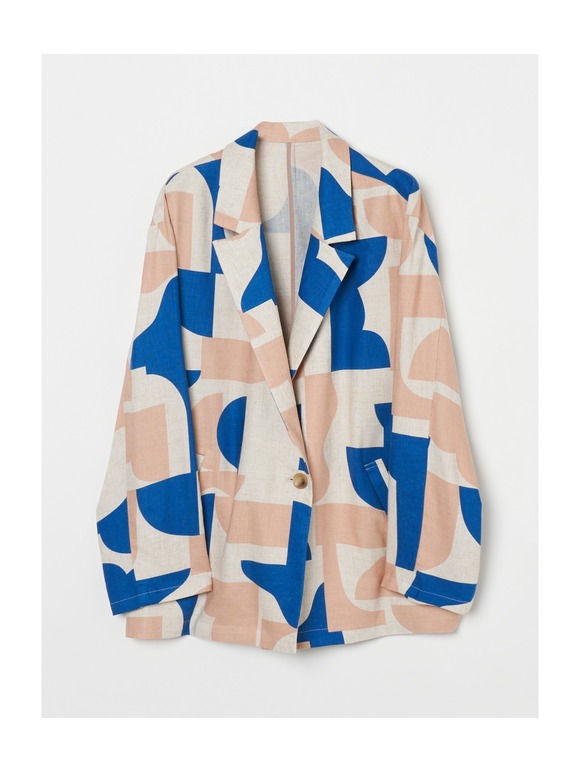 Linen rayon jacket