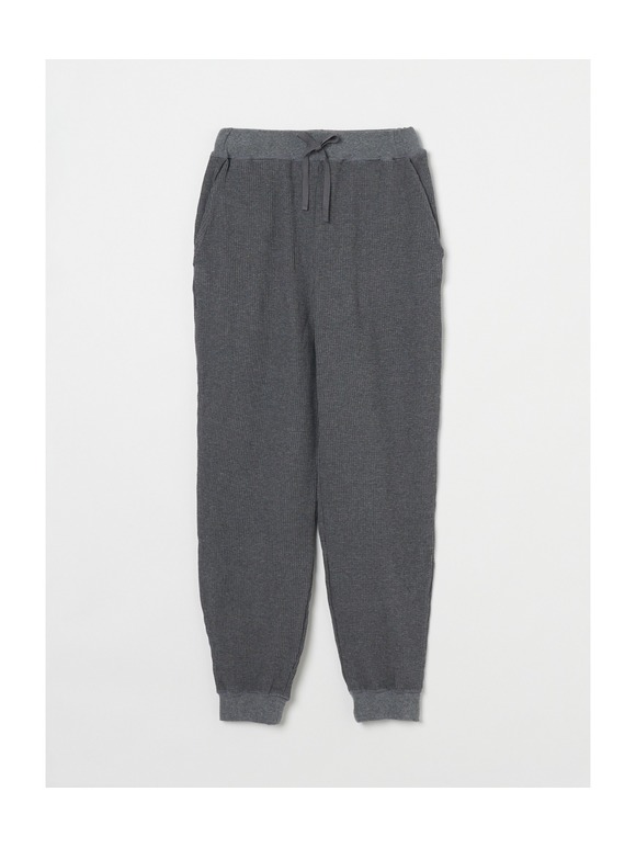 Melange waffle pant