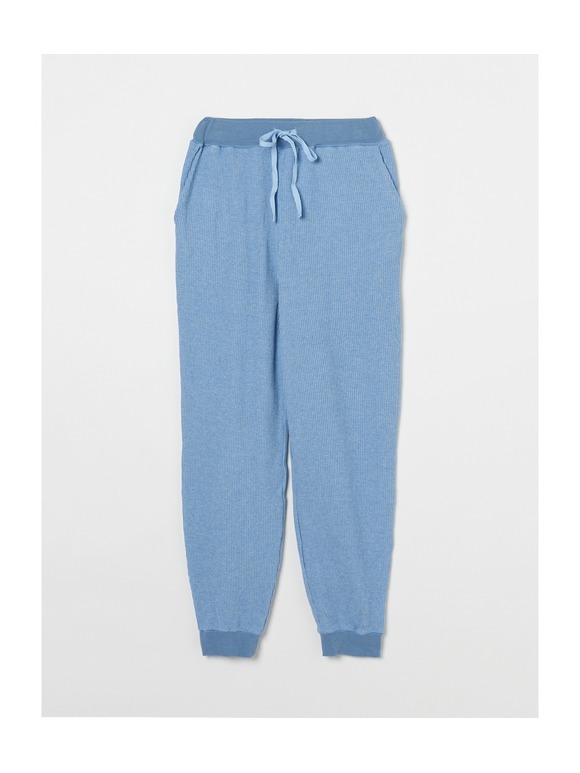 Melange waffle pant
