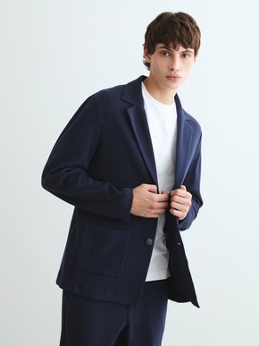 Men's mix pattern jacket 詳細画像