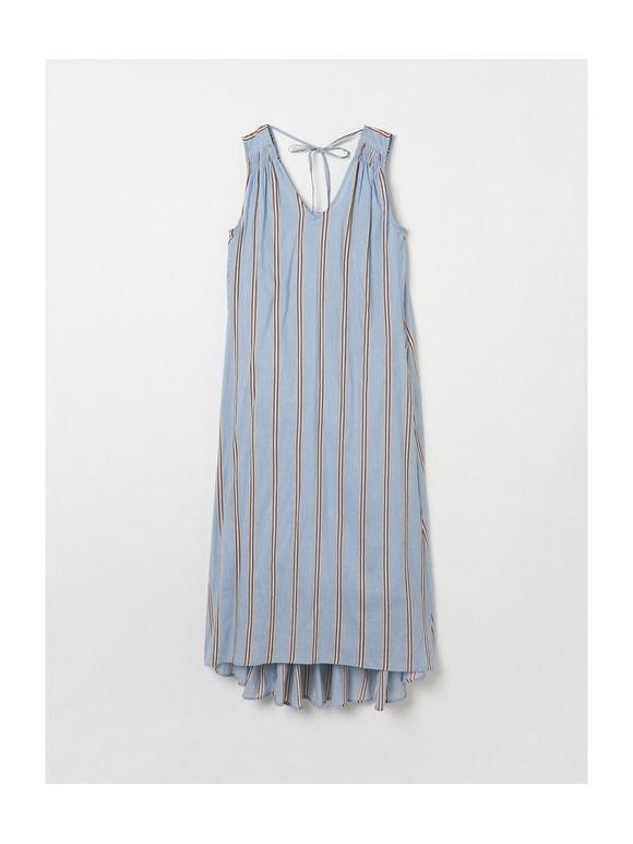 India cotton stripe dress