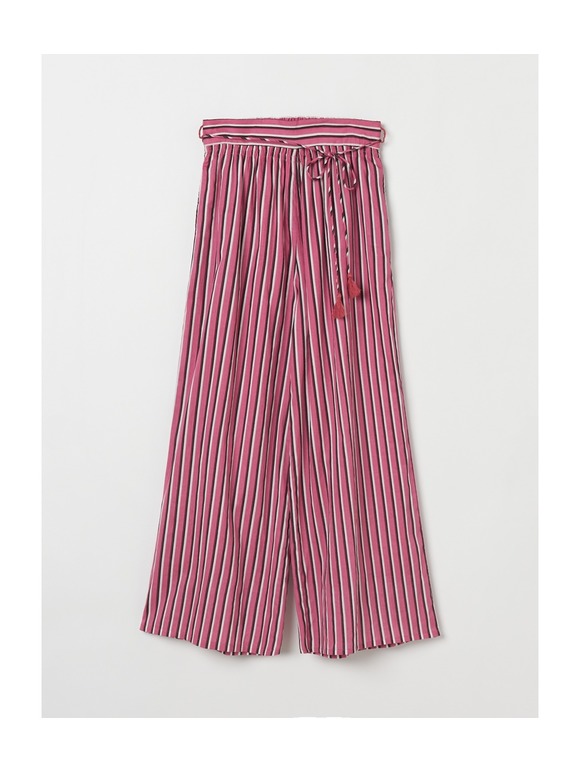 India cotton stripe pant