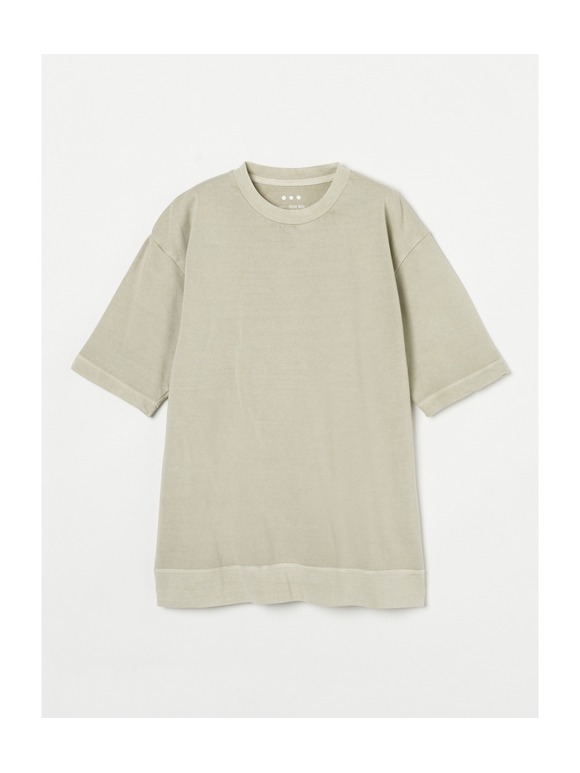 Men's organic cotton fleece crew