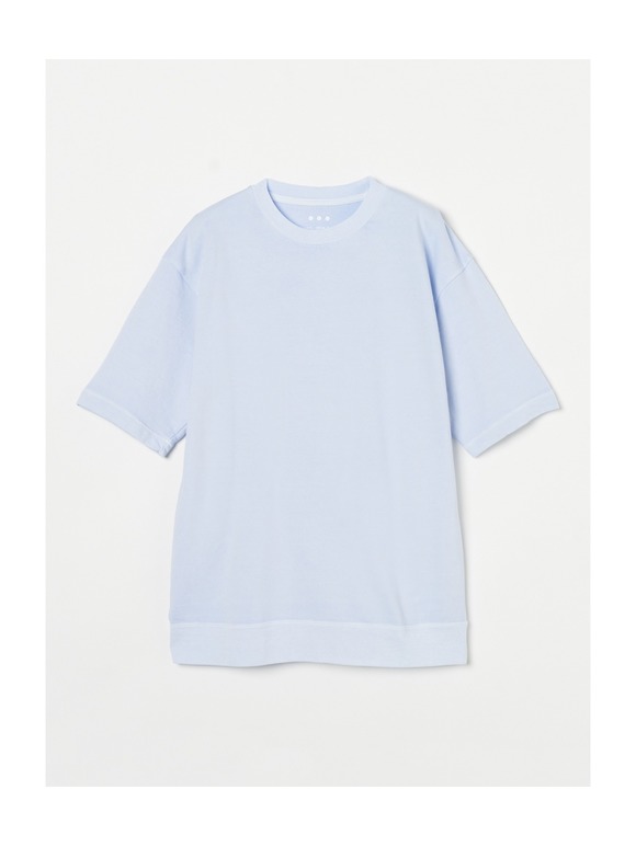 Men's organic cotton fleece crew