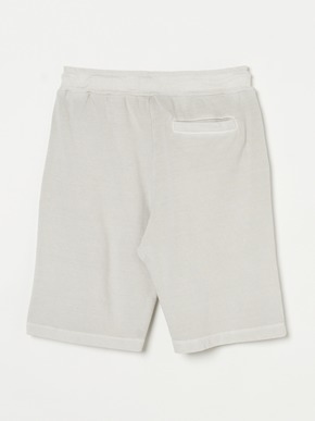 Men's organic cotton fleece shorts 詳細画像