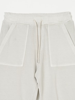 Men's organic cotton fleece shorts 詳細画像