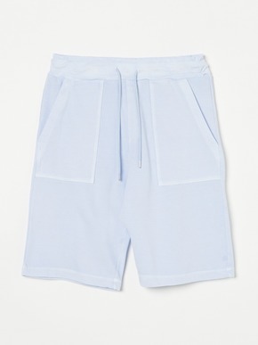 Men's organic cotton fleece shorts 詳細画像