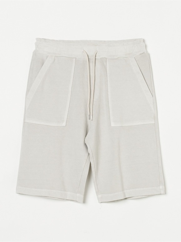 Men's organic cotton fleece shorts