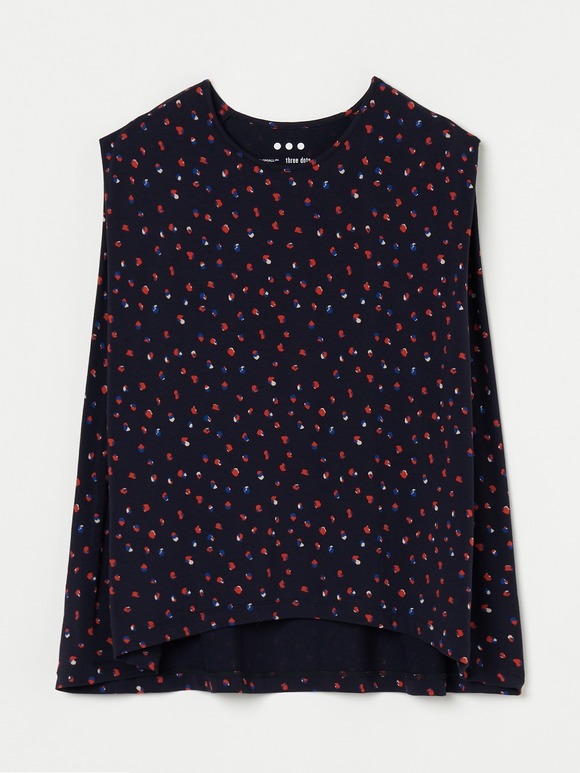 Travel line sleeveless top