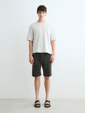 Men's compact pile s/s crew T 詳細画像