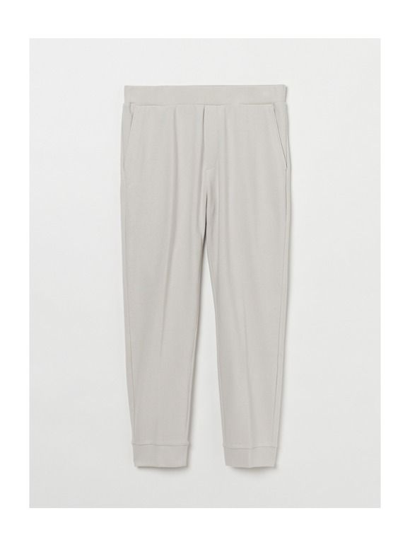 Men's compact pile pants