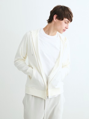 Men's compact pile l/s zip hoody 詳細画像