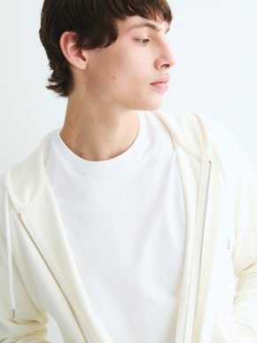 Men's compact pile l/s zip hoody 詳細画像
