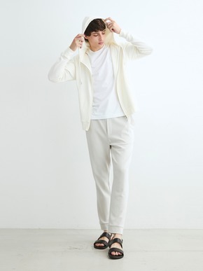 Men's compact pile l/s zip hoody 詳細画像