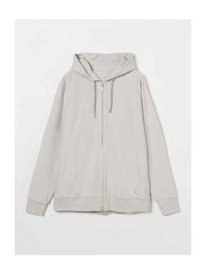Men's compact pile l/s zip hoody 詳細画像