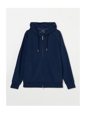 Men's compact pile l/s zip hoody 詳細画像